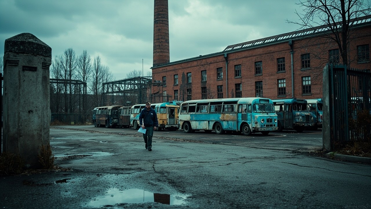 Територія ЛАЗу у Львові
