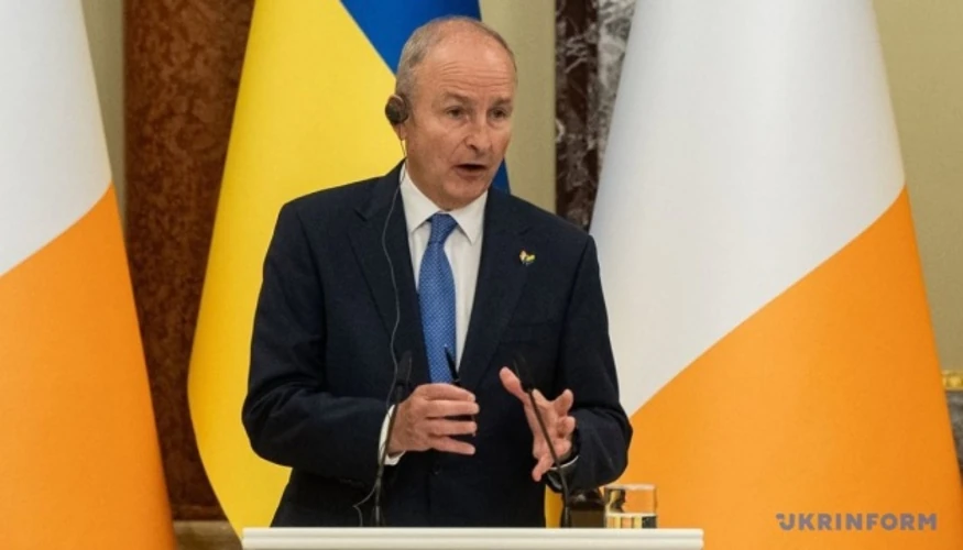 Хто представив пакет Ірландії на 125 млн євро для України: ролі Мартіна, Макенті та Зеленського