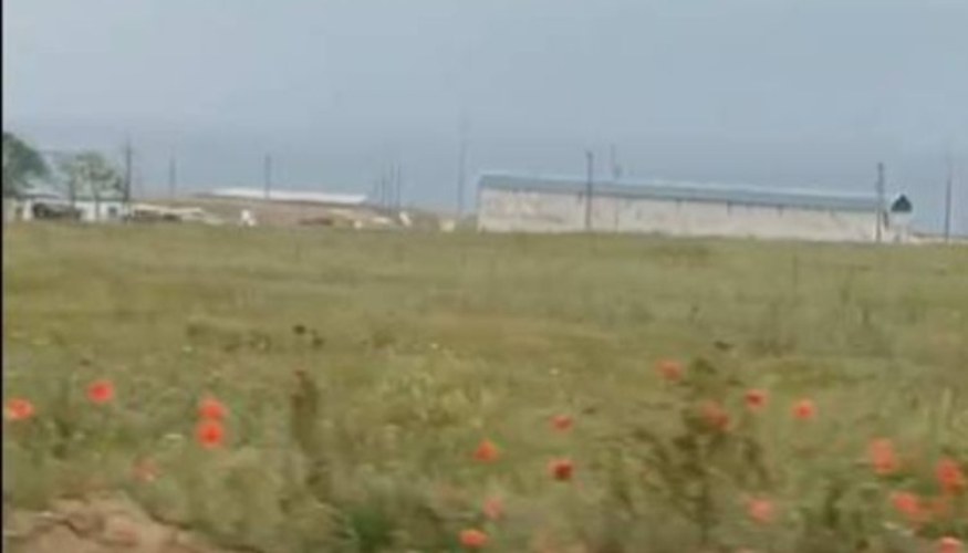 Об'єкти логістичного вузла Чорноморського флоту РФ поблизу Новоозерного в окупованому Криму, задокументовані рухом «Атеш»