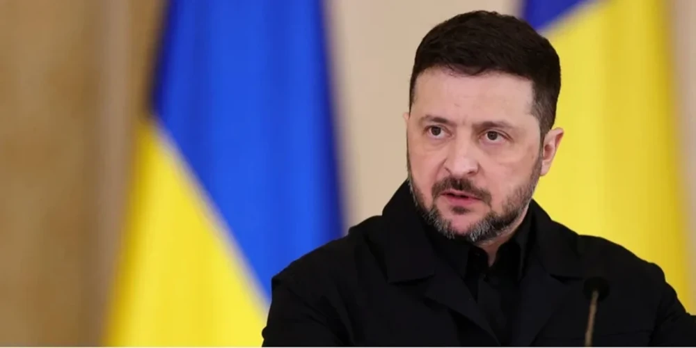 Президент України Володимир Зеленський під час звернення