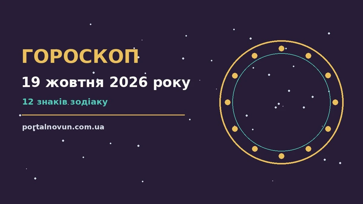 Гороскоп на 19 жовтня 2026 року: детальний прогноз дня для грошей і кохання